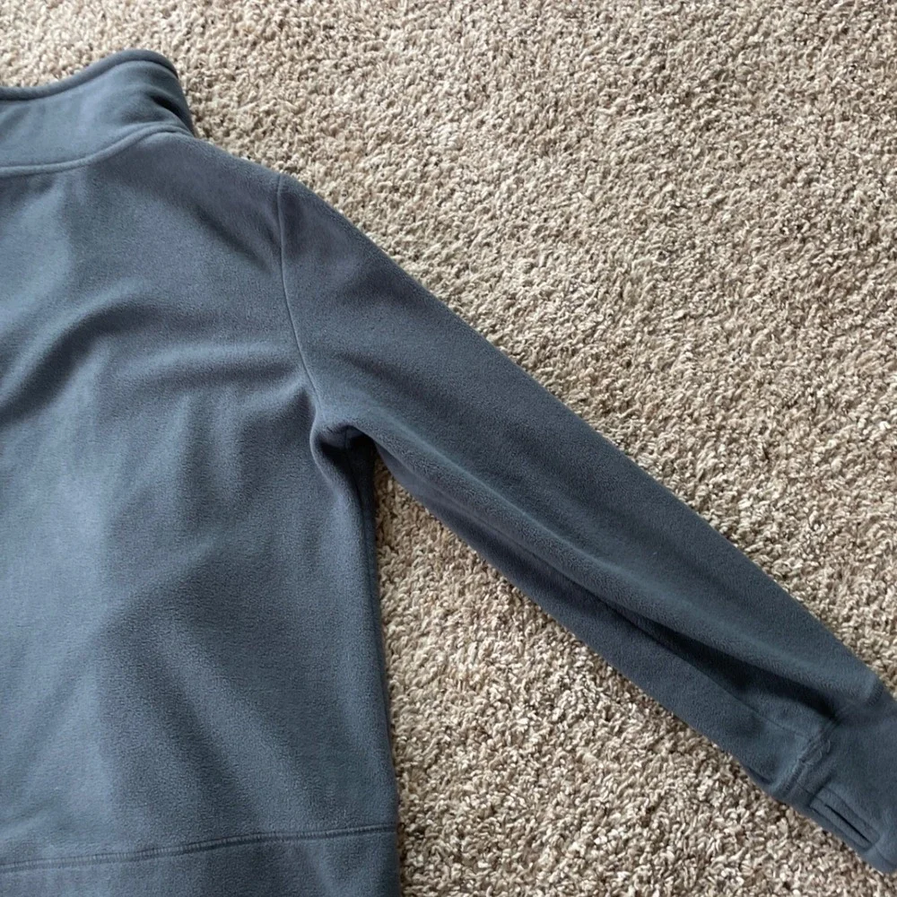 Calvin Klein Performance Mens XL Gray Fleece‎ Double Zip Mock Neck Jacket